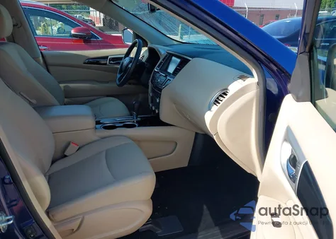 2018 Nissan Pathfinder Sv из США, поврежденный, VIN 5N1DR2MN7JC603788